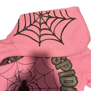 ผู้ผลิตเสื้อฮู้ดดี้ครอปพิมพ์ลายพองตัว ผ้าเฟรนช์เทอร์รี่เนื้อหนา ซิปหน้า ล้างสีแบบแอซิด ประดับคริสตัล สไตล์สตรีทแวร์สั่งทำ - Product Image 6