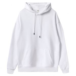 Sweat à capuche unisexe d'hiver en molleton de coton surdimensionné, pull décontracté pour tous les jours, confortable, respirant et stylé - Product Image 6