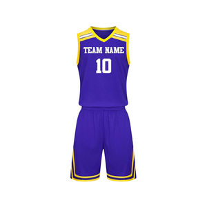 Uniforme de Baloncesto Deportivo de Entrenamiento Unisex, Transpirable, Antibacteriano, Anti-UV, de Secado Rápido, Talla Grande, con Logotipo Personalizado - Product Image 2