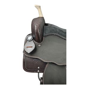 Sillines de carreras de barril al por mayor de alta calidad, monturas de caballo occidentales Premium de cuero genuino hechas a mano, monturas de Rodeo de vaquero a granel - Product Image 5