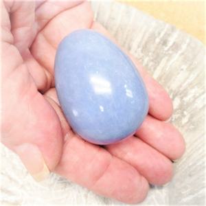 งานฝีมือจากหินกึ่งมีค่าของตกแต่งบ้านทำด้วยมือไข่แองเกลไลต์ธรรมชาติ - Product Image 1