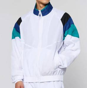 Men's Sports Active Wear Two-Piece Set Color Block Windbreaker and <b>Shorts</b> Solid Pattern Summer Jogging <b>Suits</b> - Product Image 3