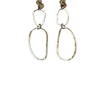 2025 American Popular Hammered Brass Jewelry <b>Earrings</b> for Women New Arrival <b>Handmade</b> <b>Earrings</b> Indian Western Fusion <b>Earrings</b> - Product Image 4