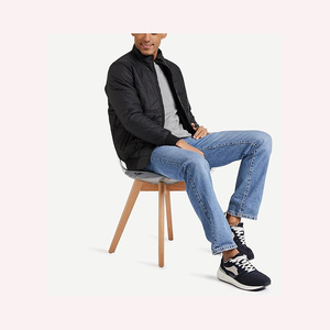 Veste en polyester-coton à la mode pour hommes chaud confortable en plein air décontracté léger veste en polyester-coton en gros - Product Image 4