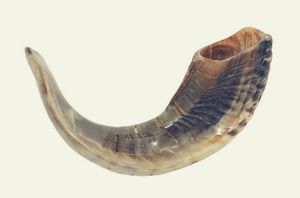 Shofar de Cuerno Natural, Auténtico, Hecho a Mano, Cuerno Religioso para Soplar, Diseño Art Deco, Ecológico, Duradero, para Ceremonias, Hogar, Exterior - Product Image 6