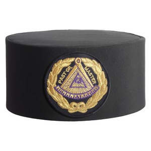 El mejor OEM Custom Masonic Crown Cap Designs Último patrón de bordado en lana Gorro de invierno de alta calidad - Product Image 4