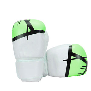 ถุงมือชกมวยหนังปรับแต่งได้สำหรับฝึกซ้อม-น้ำหนักเบาใช้ในบ้านดูดซับความชื้นสายรัดข้อมือปรับได้แบบห่วงปิด - Product Image 3