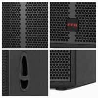 FFR AUDIO FA118+ Caisson de basses professionnel passif de 18 pouces, haut-parleur basse fréquence, enceinte en contreplaqué de bouleau pour sonorisation de scène