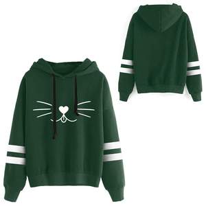 Sweats à capuche pour femmes de couleur unie du meilleur fabricant, vêtements pour femmes avec logo personnalisé, sweat à capuche grande taille pour femmes - Product Image 6