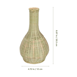 Vase floral de ferme en bambou fabriqué au Vietnam matériau écologique pour la décoration intérieure et la décoration de la vaisselle en gros - Product Image 3