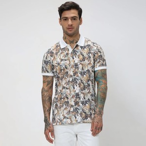2024 personalizado pesado 100% algodón estilo Casual de los hombres para Polo camisa de lujo transpirable Jersey con diseño de patrón sólido - Product Image 1