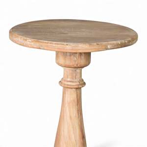 Solid Wood <b>Rustic</b> Design <b>Side</b> <b>Table</b> for Bedroom Home Furniture - Product Image 3