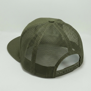 Gorra Trucker Personalizada de 6 Paneles con Visera Plana, Logotipo Bordado con Cuerda, OEM, ODM, Marca Privada, Venta al Por Mayor, MOQ Bajo - Product Image 4
