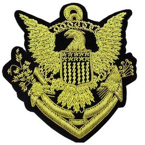 Écussons brodés faits main personnalisés à faible MOQ avec tissu en toile et décoration en dentelle, forme d'étoile, badges à coudre sur les vêtements - Product Image 6