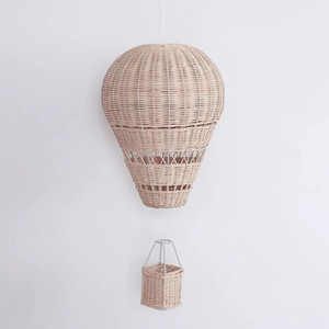 Kids Room Decoration Cute Hanging Rattan Hot air <b>Balloon</b> Pendant Cheap Price Wholesale From Vietnam - Product Image 1
