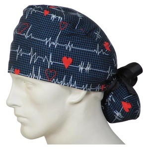 Gorro médico unisex con lazo en la espalda, palanca ajustable, lavable, duradero, pedido a granel, proveedor de sombreros para el cuidado de la salud, gorros de fregado de fábrica - Product Image 2