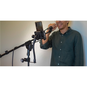 QUIK LOK - SMS/001, para Smartphone Soporte, 360 Grados, 51-85mm Ancho, 140 mm Brazo Flexible, 600G, Negro - Product Image 5