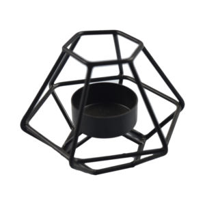 Porte-lampe en T industriel en métal grand moyen créatif salon table à manger meilleure décoration de bougie bougeoirs solides - Product Image 2