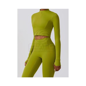 Diseñe sus propias mallas de mujer hechas a medida, nuevo estilo, ropa de entrenamiento, mallas de mujer hechas en Pakistán - Product Image 3