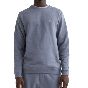 All Colors Plus Size Winter Sweatshirts Stand Collar Digital Eco-Friendly Breathable Solid Pattern Polyester/Cotton <b>Material</b> - Product Image 3