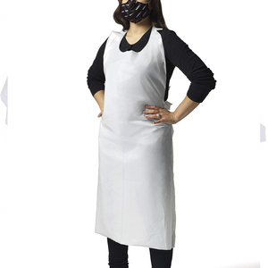 Delantal de PE desechable personalizable de alta calidad a prueba de agua para cocina y peluquería al por mayor del fabricante - Product Image 3