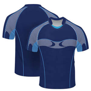 Vente en gros de vêtements de football pour le rugby en polyester 100%, maillots de sublimation respirants imprimés personnalisés, uniformes de rugby de conception libre - Product Image 6