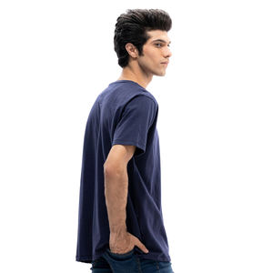 Collection été en gros, vêtements décontractés pour hommes, t-shirts en piqué 100% coton, logo personnalisé pour hommes - Product Image 3