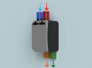 Ventilador de Recuperación de Calor por Contraflujo de 8 Vías, 375m3/h, con Conductos, Alta Eficiencia, Cuerpo de EPP, para Sistemas HVAC en Hoteles y Oficinas - Product Image 4