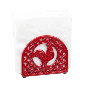 Servilleteros de gallo de hierro fundido de diseño moderno, caja de pañuelos hecha en la India para boda, habitación, Hotel, restaurante, oficina y Bar, venta al por mayor - Product Image 1