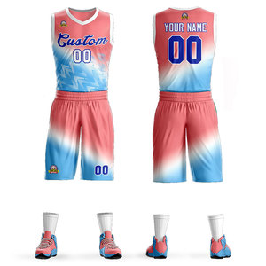 Uniforme de baloncesto personalizado más vendido, precio barato, ropa deportiva, uniforme de baloncesto para el equipo BSCI, poliéster, ropa deportiva - Product Image 1