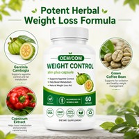 Complément Alimentaire Végétalien OEM/ODM pour le Contrôle du Poids Adulte, à base de Garcinia Cambogia, pour la Régulation de l'Appétit et le Soutien du Métabolisme, 60 Capsules