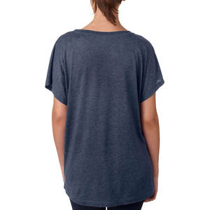 T-shirt basique pour femme en jersey de coton, coupe classique, séchage rapide, anti-plis, col rond, manches courtes - Product Image 2