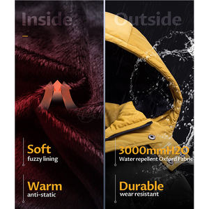 Chaqueta acolchada de calidad superior superventas chaqueta acolchada de hombre cómoda de invierno cálida para venta en línea - Product Image 5