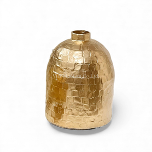 Juego de Caja y Jarrón de Nácar Hechos a Mano, Elegante Colección de Decoración para el Hogar con Incrustaciones de Concha de Vietnam - Product Image 2