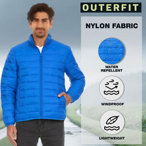Veste matelassée de haute qualité à prix avantageux, veste d'hiver en nylon/polyester pour hommes - Product Image 5