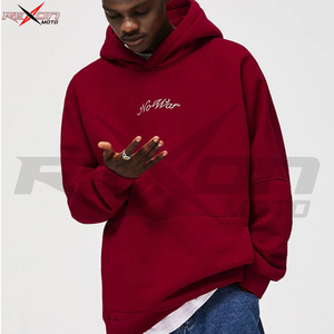 Sweat à capuche surdimensionné avec broderie Tie-dye, haute qualité, Logo en coton personnalisé, lavage décontracté, mode de rue, personnalisé - Product Image 6