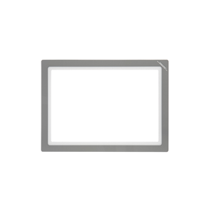 Portadocumenti Magnetico, Cornice DIN A3 Orizzontale, Grigio Chiaro, 10 pz. / Confezione.- KAN-MWR-A3Q-88 - Product Image 1