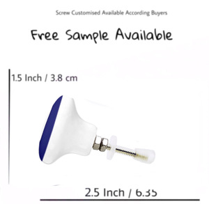 Moderne mauvais œil en céramique tiroir armoire porte meubles boutons polyvalent tire pour chambre armoire commode cuisine utiliser belle - Product Image 3