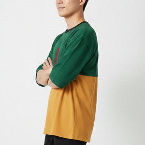 เสื้อยืดทรงบ็อกซี่คุณภาพพรีเมียมสำหรับผู้ชาย เสื้อยืดทรงบ็อกซี่ผู้ชายยอดนิยม เสื้อยืดทรงบ็อกซี่ผู้ชายสีสันตามสั่ง สำหรับผู้ใหญ่ ลดราคา - Product Image 5