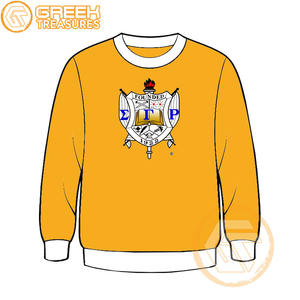 Sudadera de lana de algodón Sigma Gamma Rho personalizada de alta calidad, Jersey bordado, chaqueta para mujer, ropa griega, estilo de hermandad - Product Image 3
