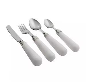 ชุดช้อนส้อมมีดเหล็กสแตนเลสขัดเงาสุดหรูมีดส้อมมีดสำหรับบ้านและร้านอาหาร - Product Image 4