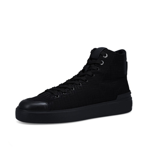รองเท้าผ้าใบ Suprex Enterprises รุ่น Black B-Court แบบหุ้มข้อสูง มีเชือกผูก สไตล์ลำลอง เหมาะสำหรับออกกำลังกายและเล่นกีฬา คุณภาพสูง ป้องกันกลิ่น - Product Image 5
