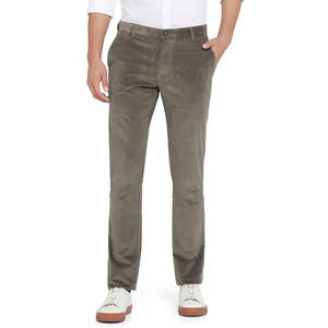 กางเกงขายาวทรงตรงเอวกลางผ้าคอตตอน 100% สไตล์สตรีท รักษ์โลก กันลม มีซิปและเชือกผูกเอวยางยืด สำหรับผู้ชาย - Product Image 1