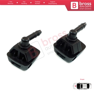BSP532 2 Pieces Front Window Wiper Water <b>Washer</b> Nozzle Spray Jets for Ypsilon 735277664 6438J0 46454320 7767818 - Product Image 5