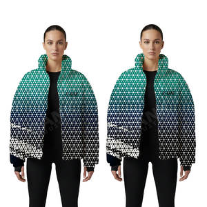 Chaqueta de Burbuja para Mujer, Cómoda y Ligera, para Exteriores, Resistente al Viento - Product Image 4