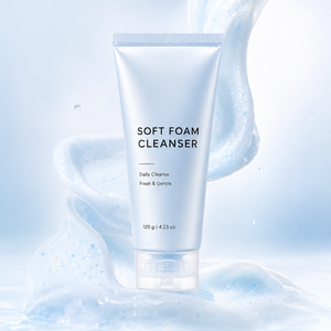 Espuma Limpiadora Facial Suave para el Cuidado de los Poros, Piel Fresca y con Aspecto Liso, 120g, Espuma Limpiadora Facial - Product Image 1