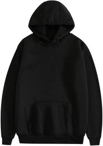 Sweats à capuche pour hommes personnalisés, dernier modèle, 100% coton molletonné, décontractés, hiver, couleurs unies, design unique pour hommes - Product Image 2