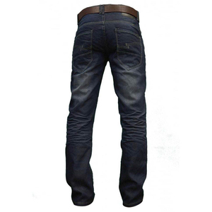 Nouveauté Jeans pour hommes de coupe régulière, pantalons slim de meilleure qualité pour hommes Pantalons jeans décontractés en denim droit avec logo personnalisé OEM - Product Image 5