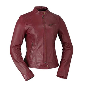 Veste en cuir tendance pour femmes conçue pour un style moderne avec des matériaux de qualité supérieure et une coupe parfaite - Product Image 6
