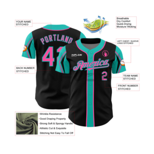 High Quality <b>Baseball</b> Uniform Team Sportswear for Adults Breathable Plus Size Customized Colors Logo Anti-Bacterial Quick Sports - Product Image 1